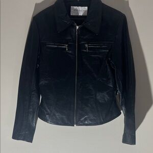 Hugo Boss Midnight Leather Jacket